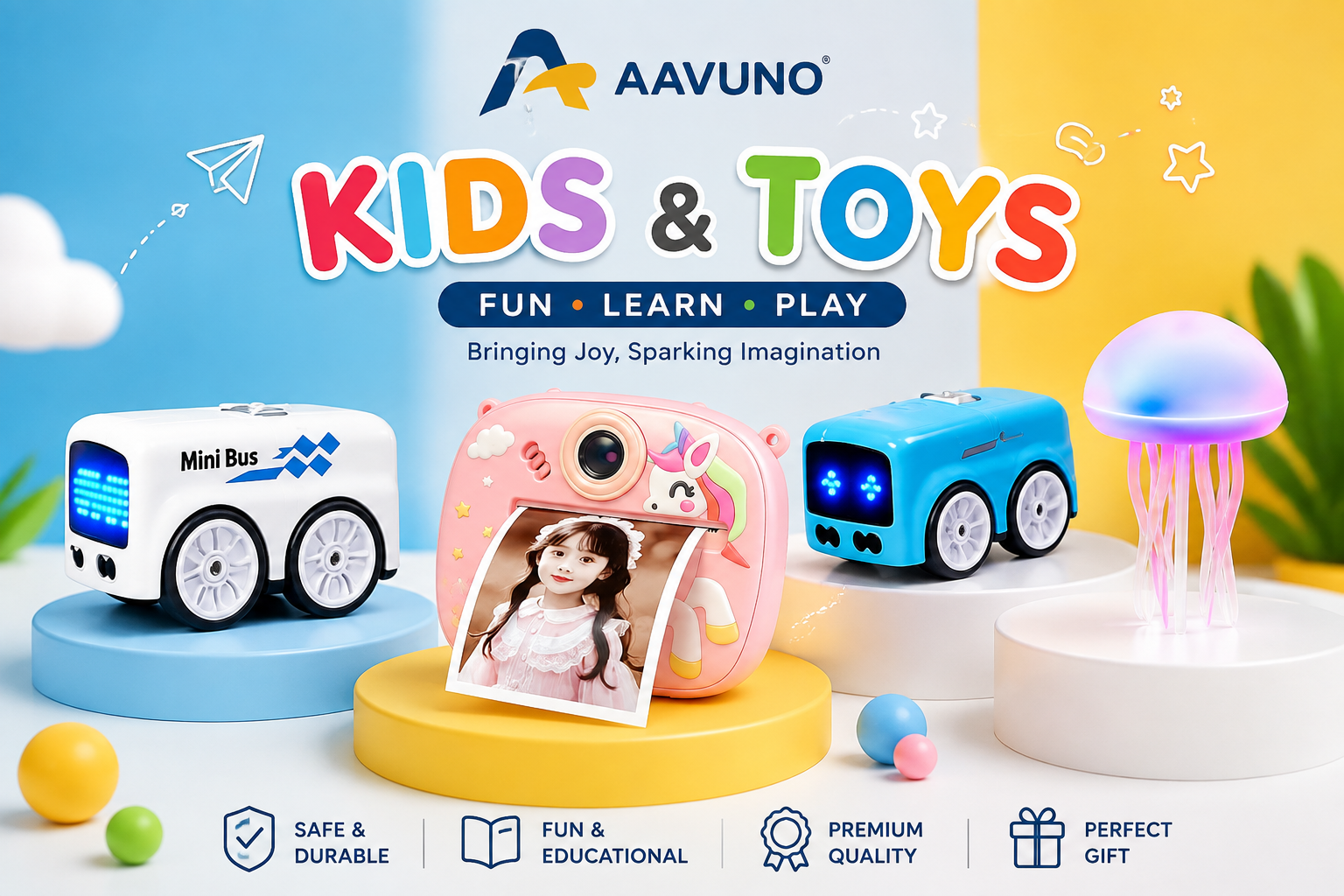 Kids & Toys – Educational and Interactive Toys | AAVUNO