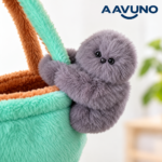 Grey Interactive Companion Plush Owl – AAVUNO
