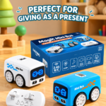 Magic Mini Bus Interactive Smart RC Toy in Sky Blue and White – AAVUNO